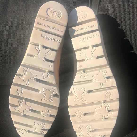 Womens wondersfly leather slip on shoe, neutral colour size 41 - Picture 4 of 5